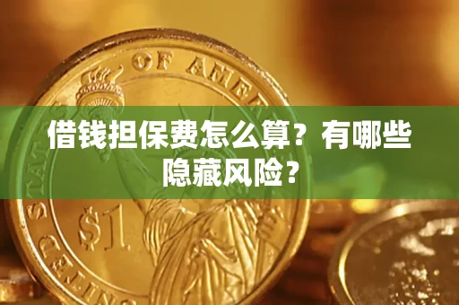 济南借钱担保费怎么算？有哪些隐藏风险？