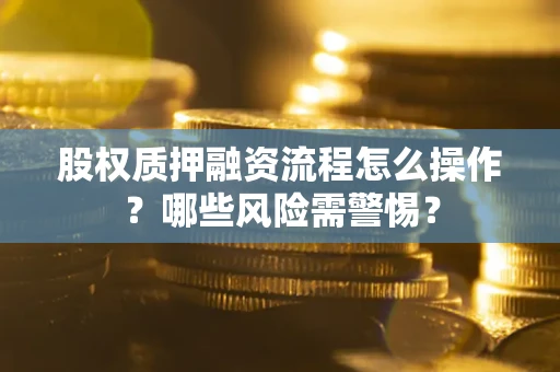 济南股权质押融资流程怎么操作？哪些风险需警惕？