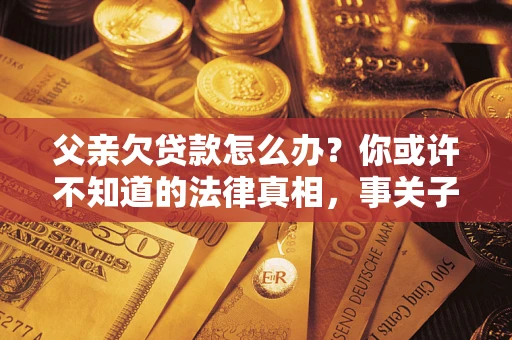济南父亲欠贷款怎么办？你或许不知道的法律真相，事关子女未来