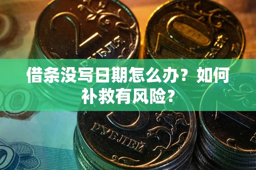 济南借条没写日期怎么办？如何补救有风险？