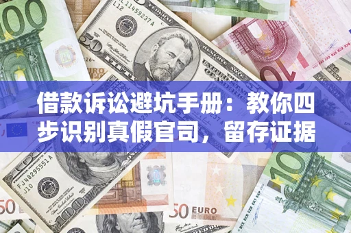 济南借款诉讼避坑手册：教你四步识别真假官司，留存证据不踩雷