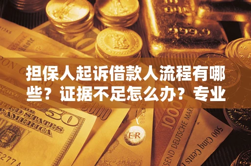 济南担保人起诉借款人流程有哪些？证据不足怎么办？专业律师解答